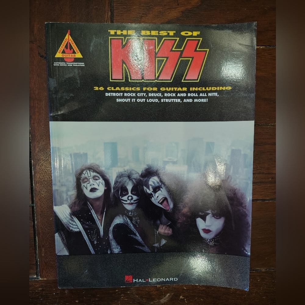 BEST OF KISS Song Book - Guitar